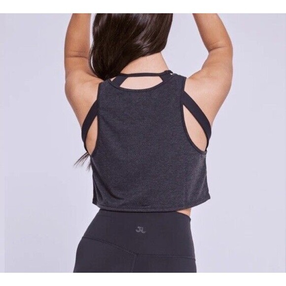 Jo Jax Womens Step One Tank Size XXS Black Dance Wear Convention Layering Crop - Picture 13 of 15